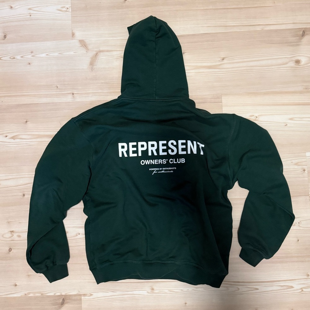 Represent Green Hoodie